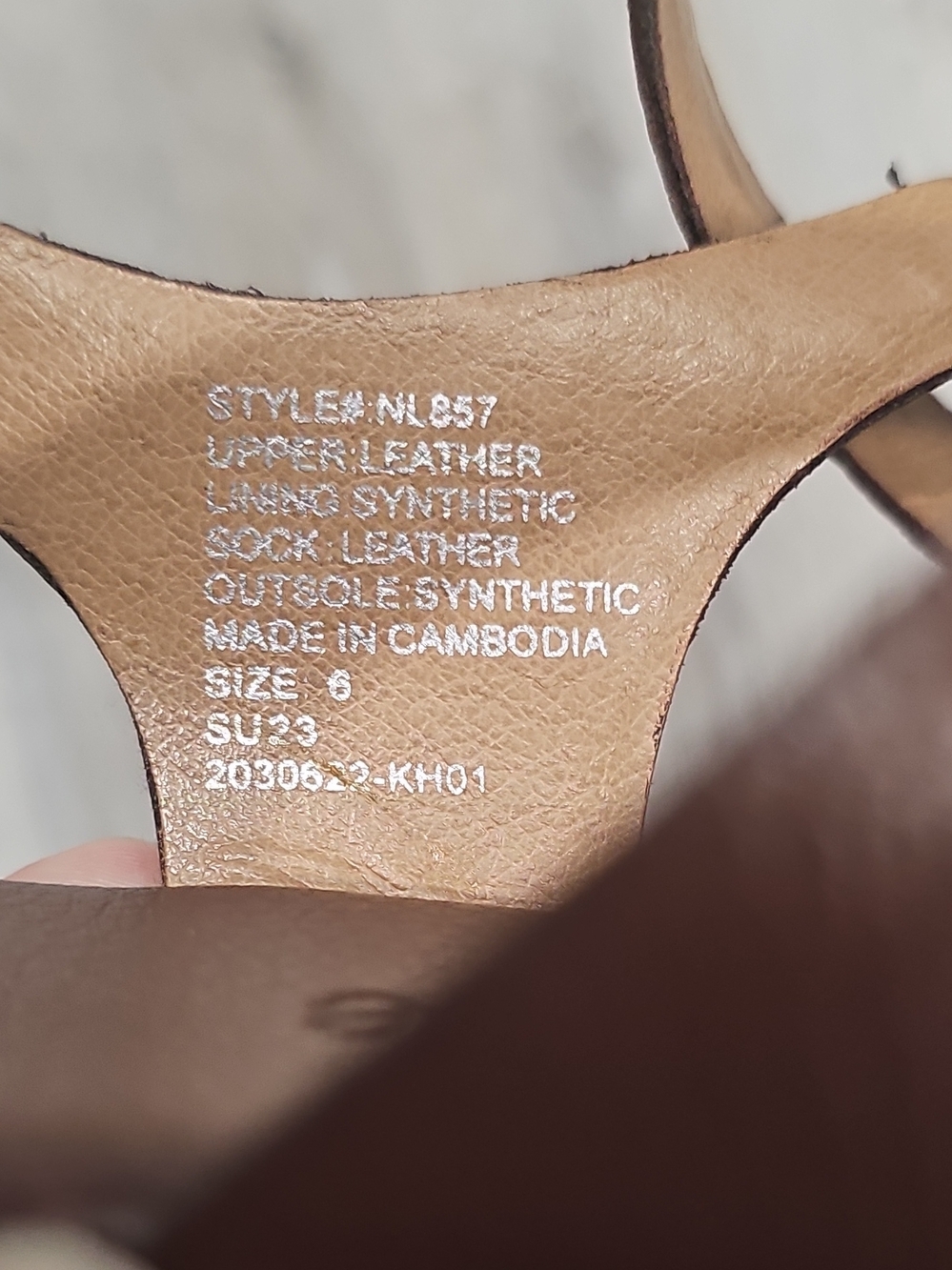 Madewell Brown Leather Strappy Ankle Flat Sandals - Picture 9 of 9